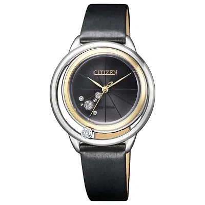Pre-owned Citizen L Collection Ew5526-11e Eco-drive Radio-controlled Ladies Watch Japan