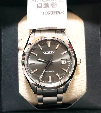Pre-owned Citizen Mechanical Nb1050-59h Dial Automatic Sapphire Glass Men Watch From Japan