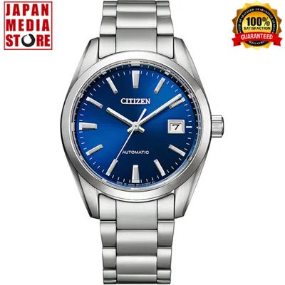 Pre-owned Citizen Mechanical Nb1050-59l Automatic Sapphire Glass Men Watch Made In Japan