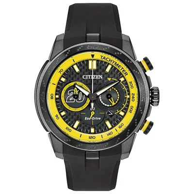 Pre-owned Citizen Men's Ca4159-03e Matt Kenseth Ecosphere Japanese Quartz Black Watch