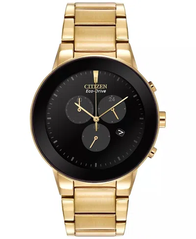 Citizen Men's Chronograph Axiom Eco-drive Watch In Gold