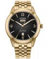 Citizen Men's Classic Rolan Gold-tone Stainless Steel Bracelet Watch 40.5mm In Gold-tone