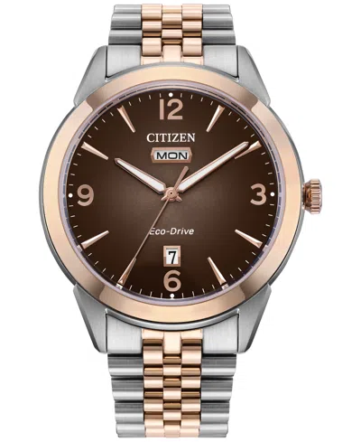 Citizen Men's Classic Rolan Two-tone Stainless Steel Bracelet Watch 40.5mm