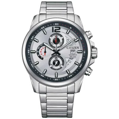 Citizen Men's Classic Silver Dial Watch In Metallic