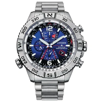 Pre-owned Citizen Men's Eco-drive At8220-55l Promaster Navihawk A-t Men's 48mm Watch