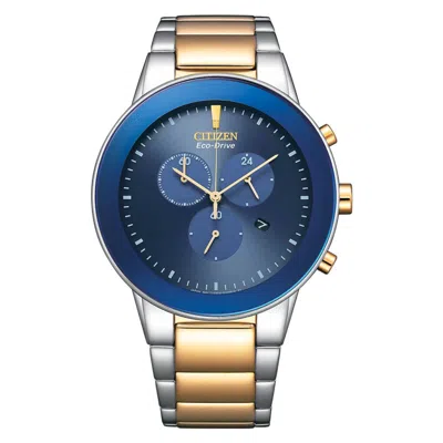 Citizen Men's Eco-drive Blue Dial Watch