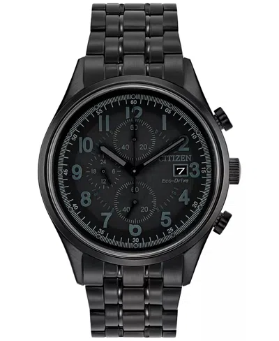 Citizen Men's Eco-drive Chronograph Watch In Black