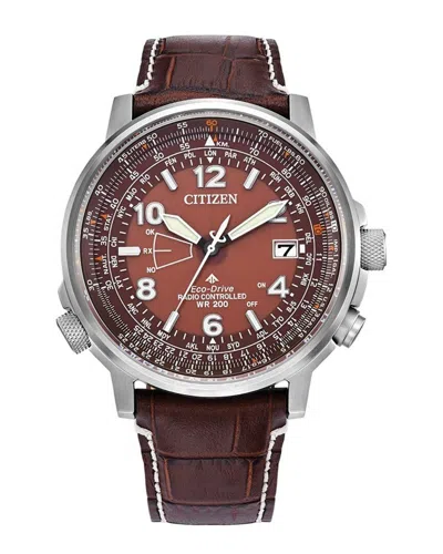 Citizen Men's Eco Skjy Watch In Brown