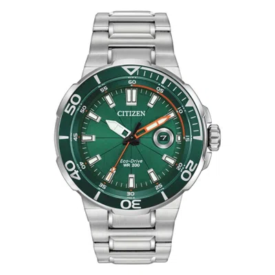 Citizen Men's Endeavor Green Dial Watch In Metallic