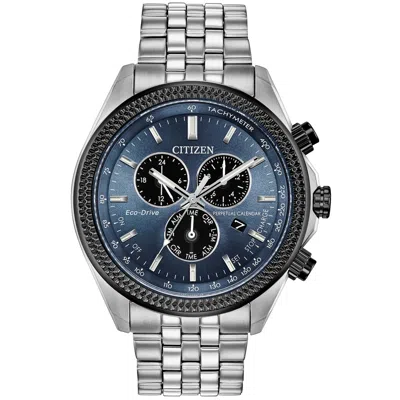 Citizen Men's Perpetual Classic Eco-drive Blue Dial Watch