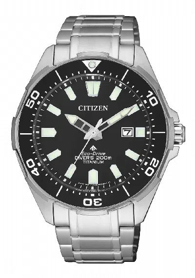 Pre-owned Citizen Men's Promaster Eco-drive Super Titanium Watch - Bn0200-81e