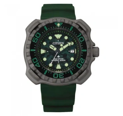 Pre-owned Citizen Men's Promaster Marine Eco-drive Titanium Watch - Bn0228-06w