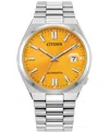 Citizen Tsuyosa Mens Automatic Silver Tone Stainless Steel Bracelet Watch Nj0150-56z In Silver-tone