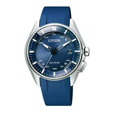 Pre-owned Citizen Men's Watch Eco-drive Bluetooth Super Titanium Bz4000-07l
