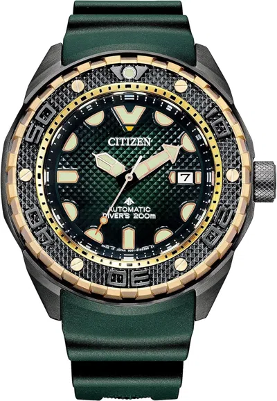 Pre-owned Citizen Men's Watch Promaster Nb6006-02x Mechanical Automatic