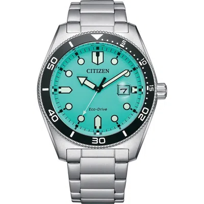 Citizen Mod. Of Collection - Marine 1760 Eco Drive - Aqua Blue