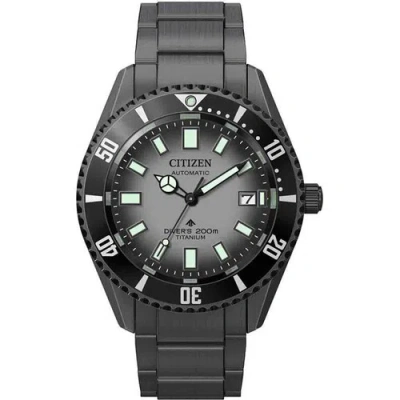 Pre-owned Citizen Nb6025-59h Promaster Automatic Titanium Sapphire Crystal