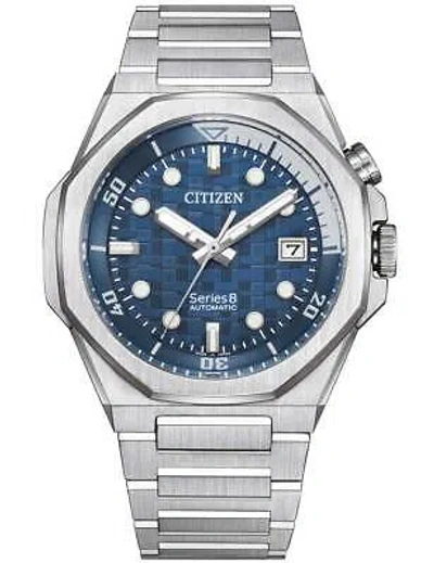 Pre-owned Citizen Nb6060-58l Mens Watch Seies 8 Automatic 41mm 20atm