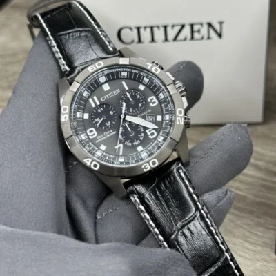 Pre-owned Citizen New✅titanium✅  Eco-drive Brycen Perpetual Calendar Men's Watch Bl5558-15h