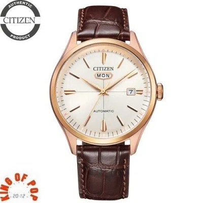 Pre-owned Citizen Nh8393-05a Automatic 5 Bar Free Shipping