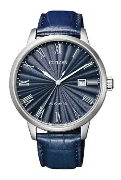 Pre-owned Citizen Nj0080-17l Collection Mechanical Watch Overseas Version