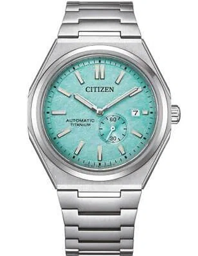 Pre-owned Citizen Nj0180-80m Mens Watch Super Titanium Automatic 41mm 10atm