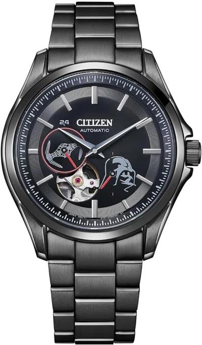 Pre-owned Citizen Np1015-66e Collection Darth Vader Limited Edition Automatic Men Watch