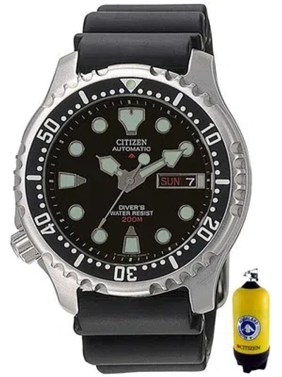 Pre-owned Citizen Ny0040-09e Promaster Sea Automatic 42mm