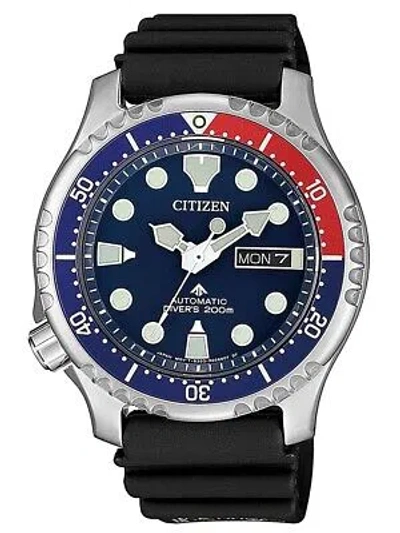 Pre-owned Citizen Ny0086-16le Promaster Automatic Diver Mens Watch 42mm 20atm