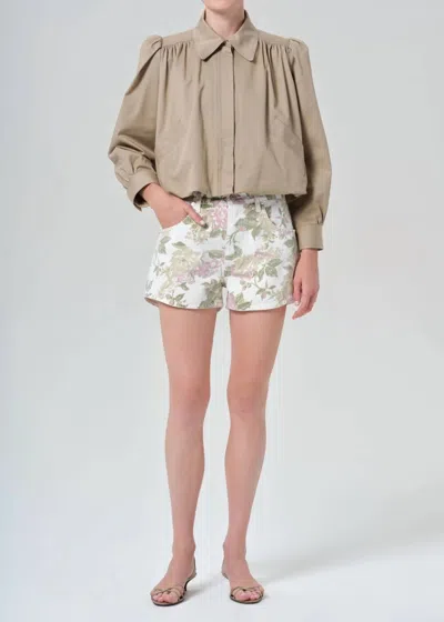 Citizen Of Humanity Citizens Of Humanity Abita Denim Shorts In Pink