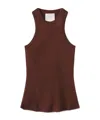Citizen Of Humanity Akira Sweater Tank In Brown