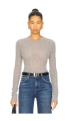 Citizen Of Humanity Alessia Crewneck Sweater In Gray