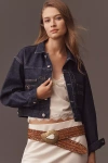 Citizen Of Humanity Alma Denim Trucker Jacket In Blue