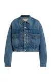 Citizen Of Humanity Alma Jean Jacket In Darvi In Blue