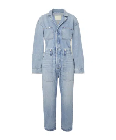 Citizen Of Humanity Amel Denim Jumpsuit In Blue