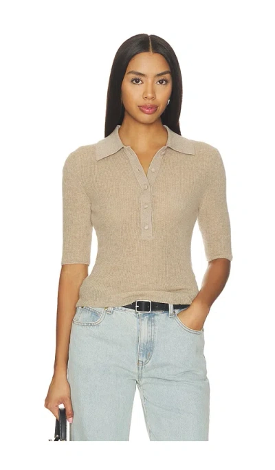 Citizen Of Humanity Amelie Polo Sweater In Multi