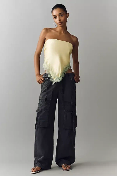 Citizen Of Humanity Citizens Of Humanity Esme Cotton Cargo Trousers In Blue