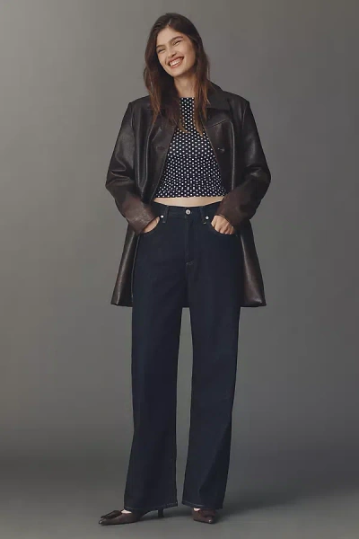 Citizen Of Humanity Annina High-rise Wide-leg Jeans In Blue