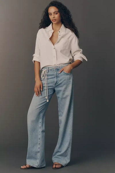 Citizen Of Humanity Annina High-rise Straight-leg Jeans In Blue