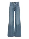 Citizen Of Humanity Paloma Baggy Jeans In Blue