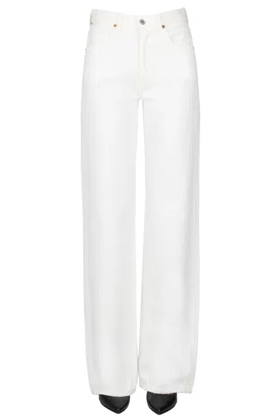 Citizen Of Humanity Citizens Of Humanity Annina Wide-leg Jeans In White