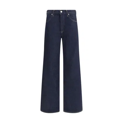 Citizen Of Humanity Annina Straight Jeans In Blue