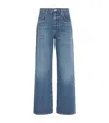 Citizen Of Humanity Citizens Of Humanity Blue Washed Straight Jeans In Blue