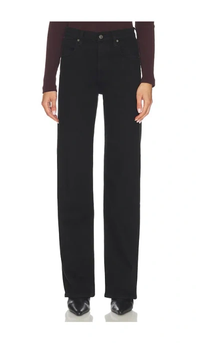 Citizen Of Humanity Annina Straight Leg Jeans In Black