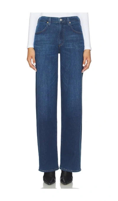 Citizen Of Humanity Annina Straight Leg Jeans In Blue