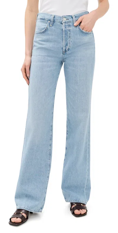 Citizen Of Humanity Annina Straight Leg Jeans Ritual In Blue