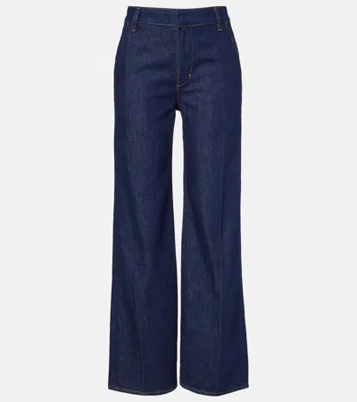Citizen Of Humanity Annina Wide-leg Jeans In Blue