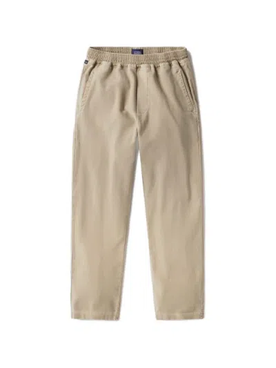 Citizen Of Humanity Après Elasticated-waist Straight-leg Trousers In Neutral