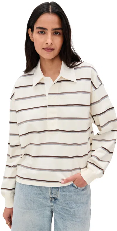 Citizen Of Humanity Aris Rugby Shirt Linelli In Multi