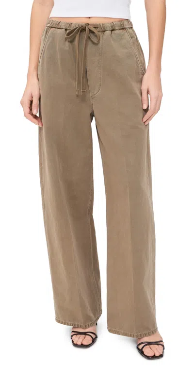 Citizen Of Humanity Aurora Pull On Pants Bezal In Brown